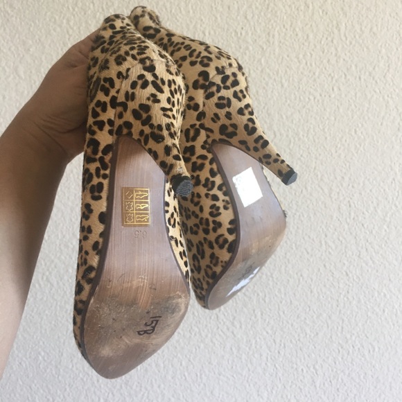 Jeffrey Campbell Frankie Pony Hair Cheetah Booties - Picture 5 of 8